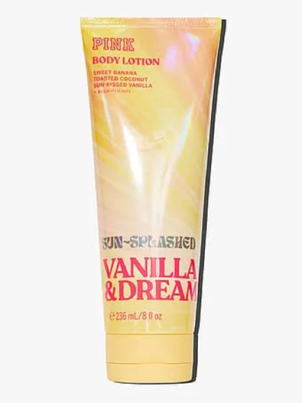 PINK VICTORIA SECRET SUN-SPLASHED VANILLA & DREAMY BODY LOTION